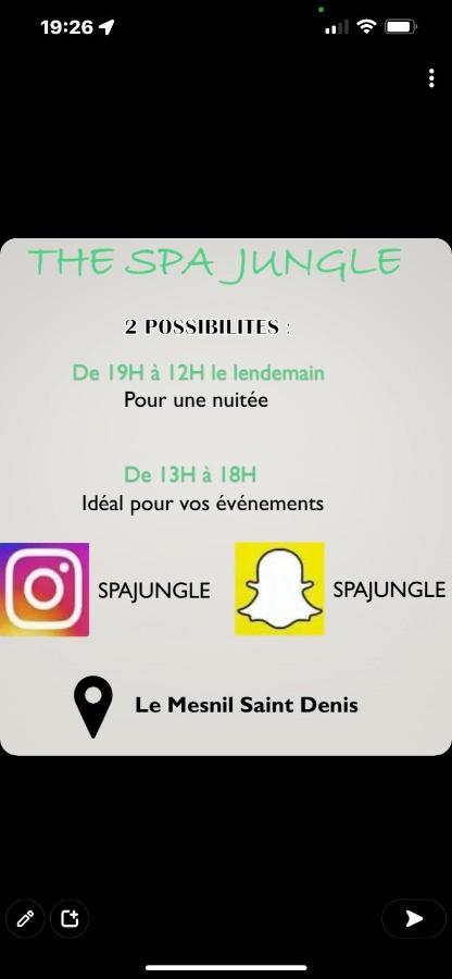 Spa Jungle Le Mesnil-Saint-Denis Zewnętrze zdjęcie